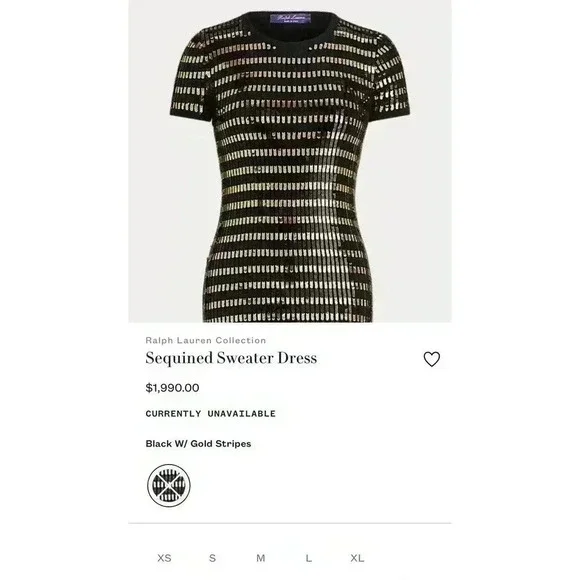 ralph lauren black and gold dress Lauren Ralph Lauren Black Mesh Gold Stripe Dress Sz 12 Sleeveless Bodycon  NWT